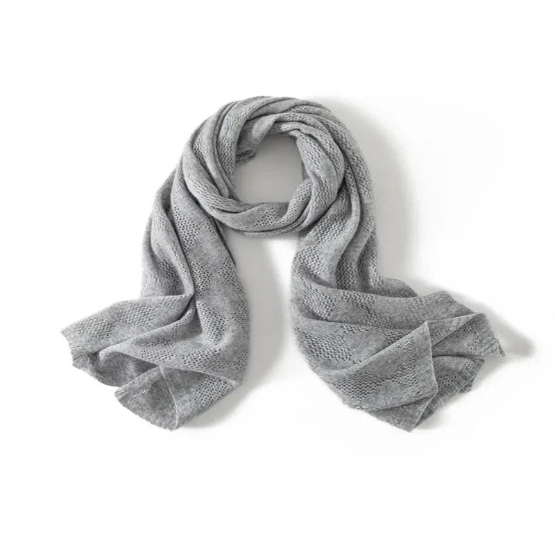 Etole Laine Mariage Gris Clair 180x65cm