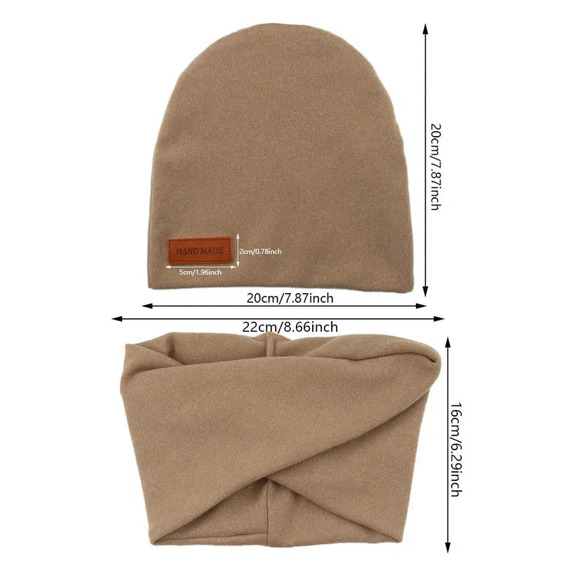 Ensemble Bonnet Snood Enfant 
