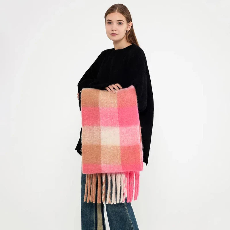 Echarpe Plaid Chaude 