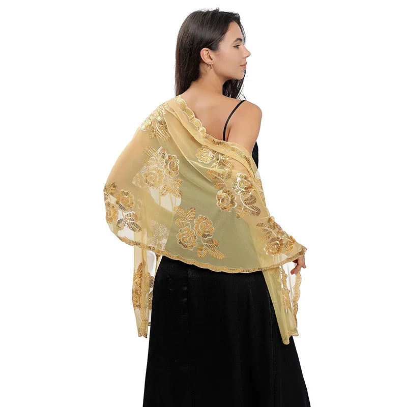 Etole Doré Mariage Jaune Pâle 60*190cm