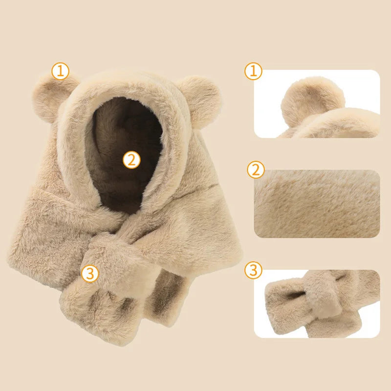 Capuche Echarpe Enfant 