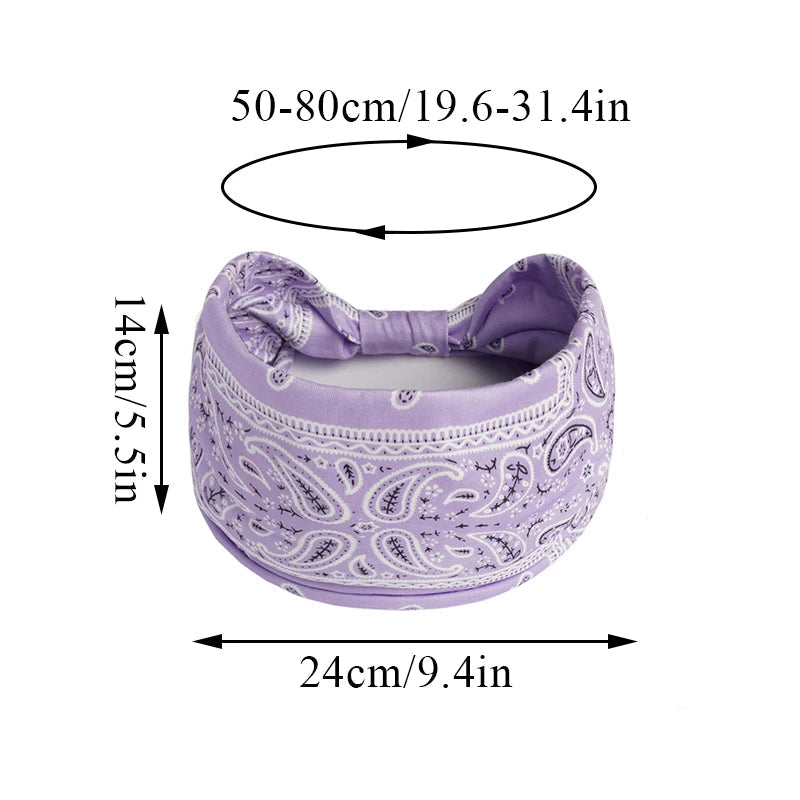 Bandana Bandeau Croisé 