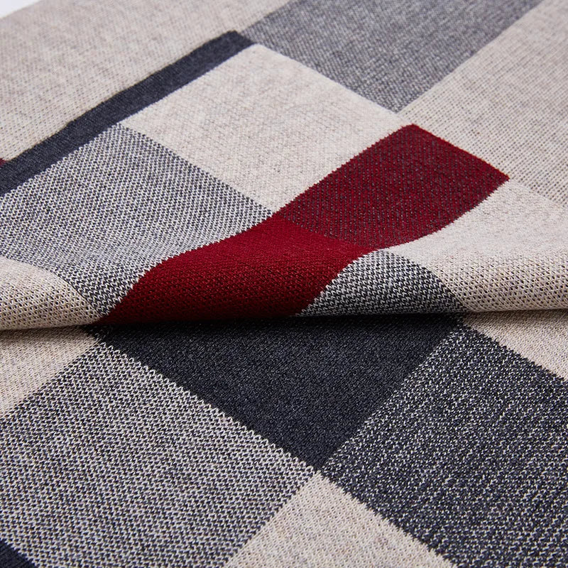 Écharpe à Carreaux Homme 