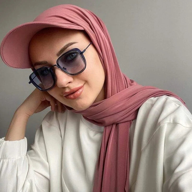 Foulard Casquette Hijab 