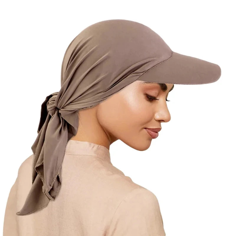 Casquette avec Foulard Eté Femme 