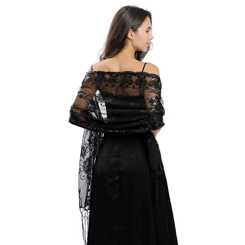 Etole Pour Cérémonie De Mariage Noir 170*60cm