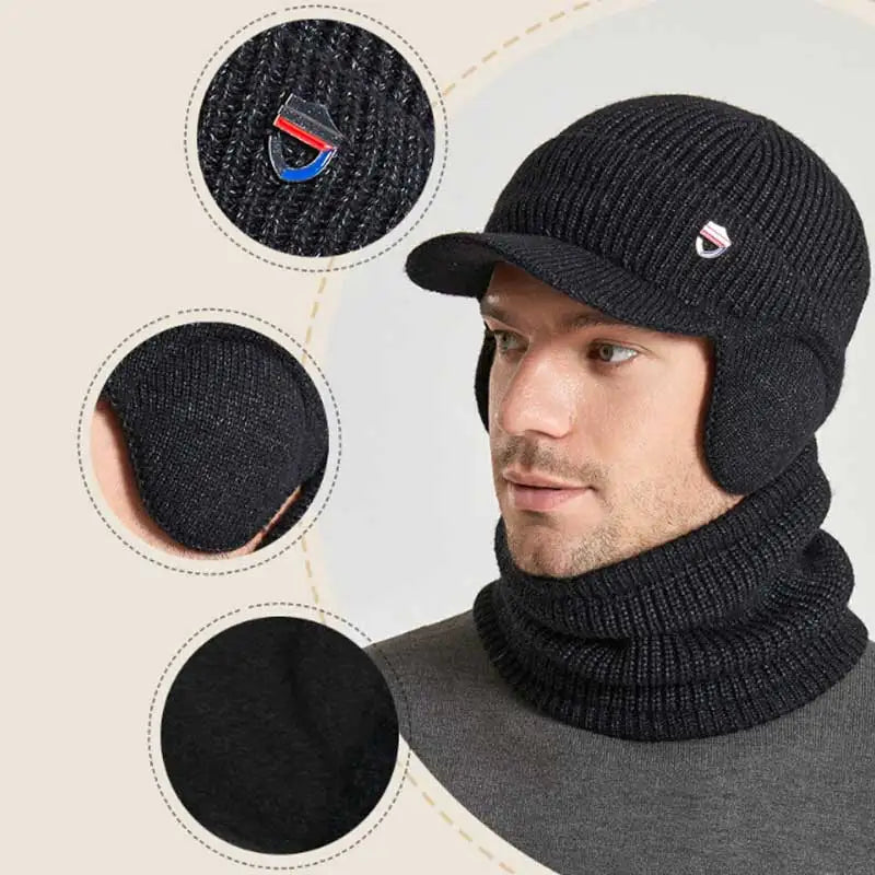 Casquette Cagoule Hiver Homme 