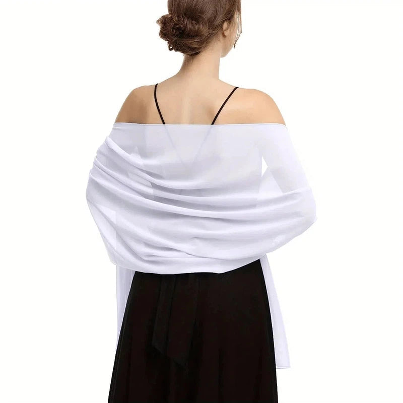 Etole Femme Chic Blanc Pur 180*75cm