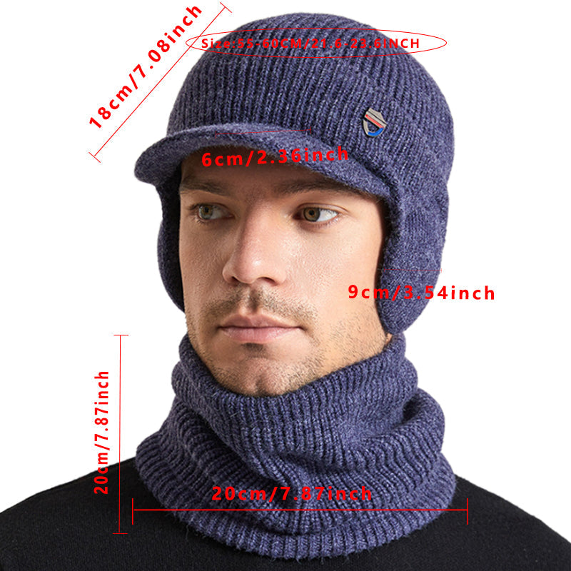 Casquette Cagoule Hiver Homme 