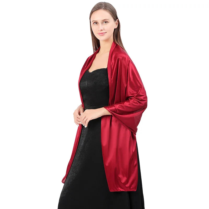 Etole Femme Cérémonie Bordeaux 200*70cm
