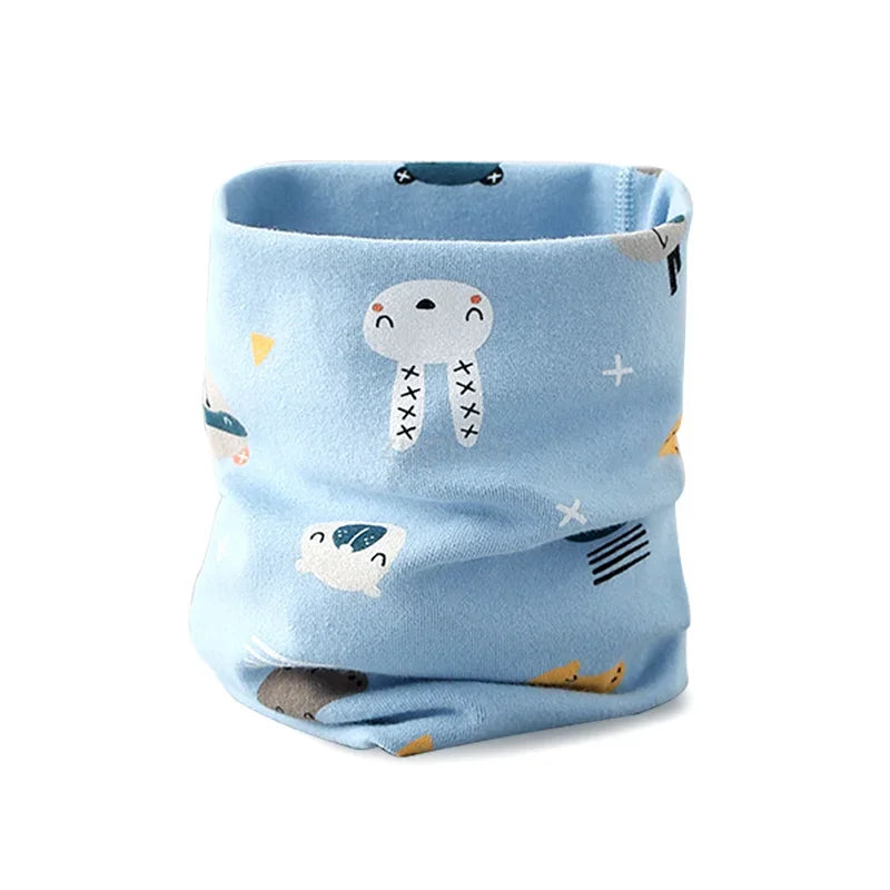 Snood Enfant 3 ans Bleu Ciel 0-12ans/ 46*21cm