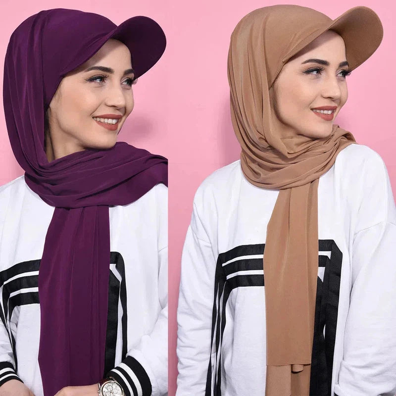Foulard Casquette Hijab 