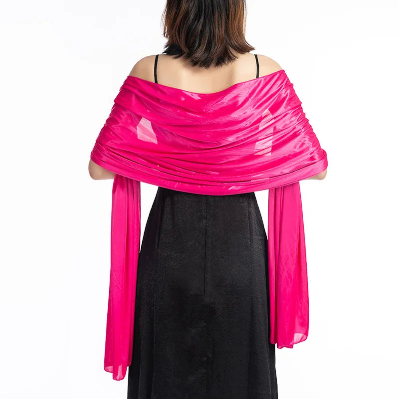 Etole Femme Cérémonie Fuchsia Fluo 200*70cm