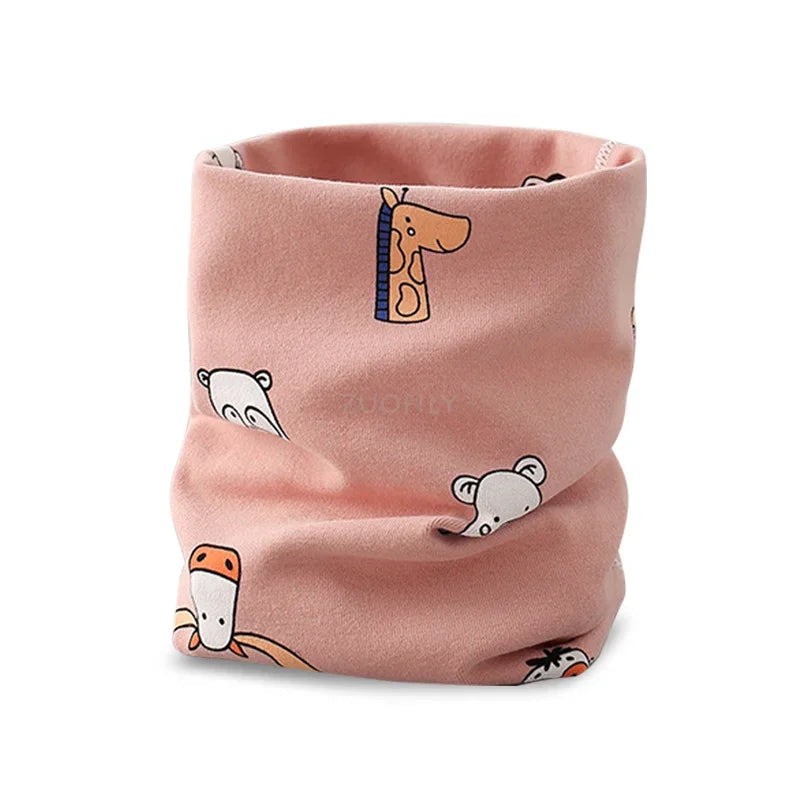 Snood Enfant 3 ans Rose Pâle 0-12ans/ 46*21cm