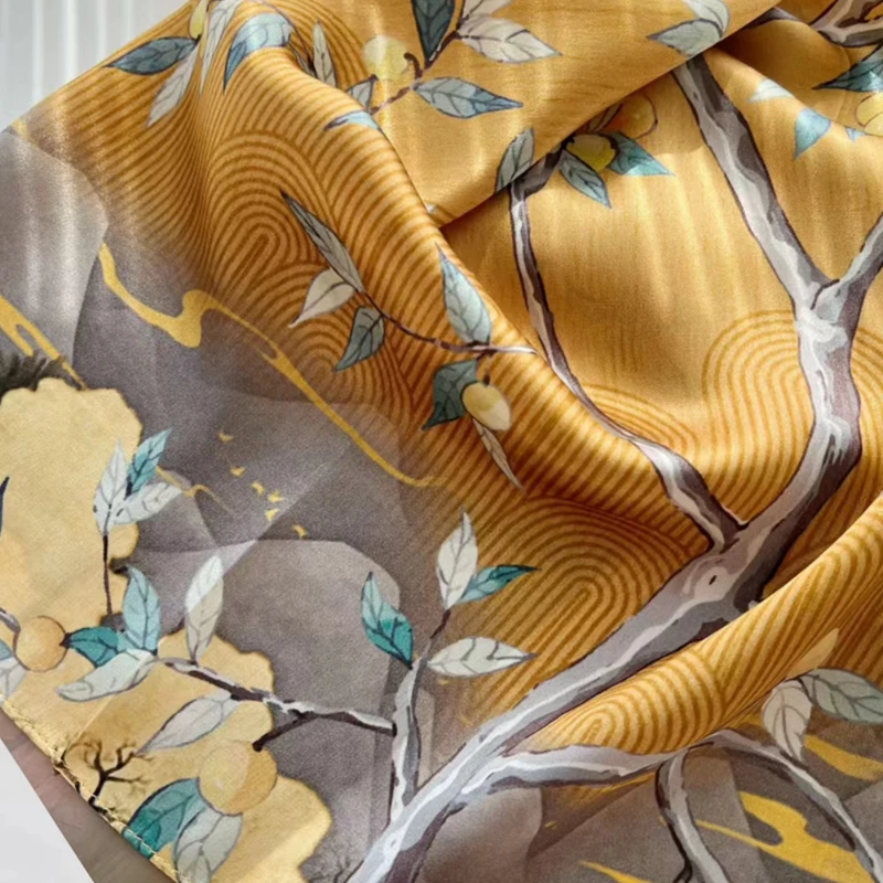 Foulard Soie Femme Luxe 