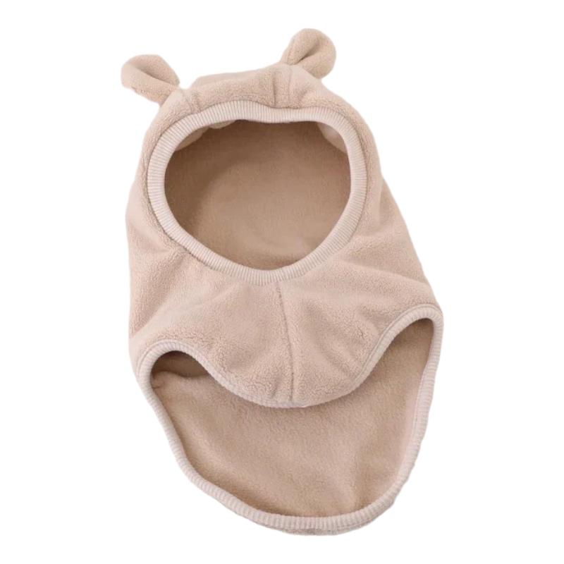 Cagoule Polaire Enfant Beige 0-5ans / 48-52cm