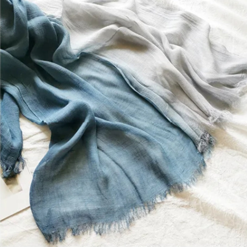 Chèche Homme Bleu 