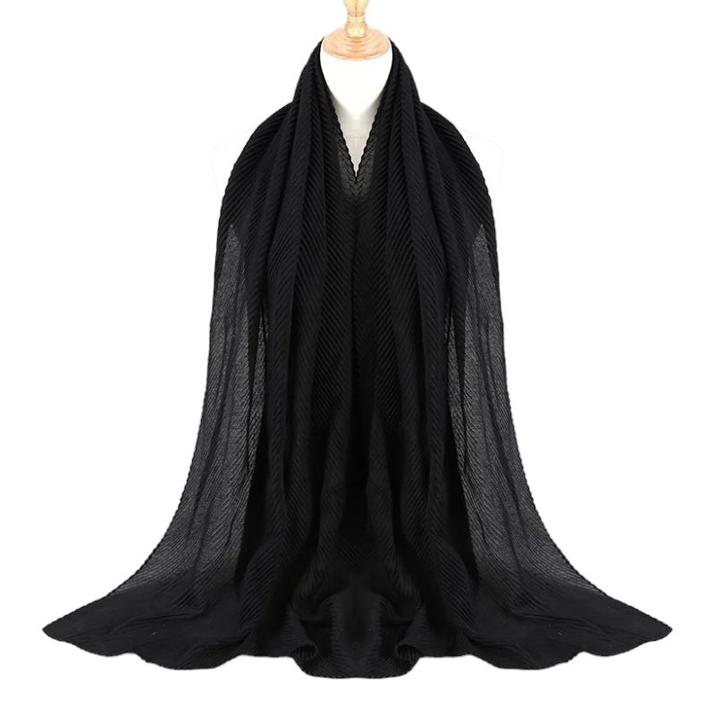 Foulard Etole Noir Ébène 90*180cm