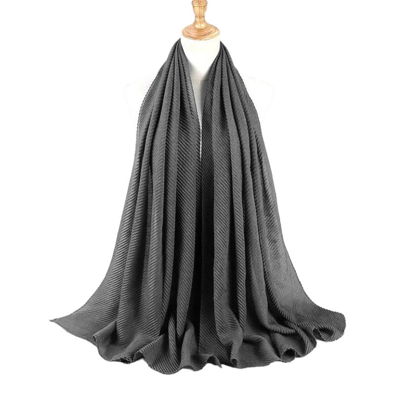 Foulard Etole Gris Charbon 90*180cm