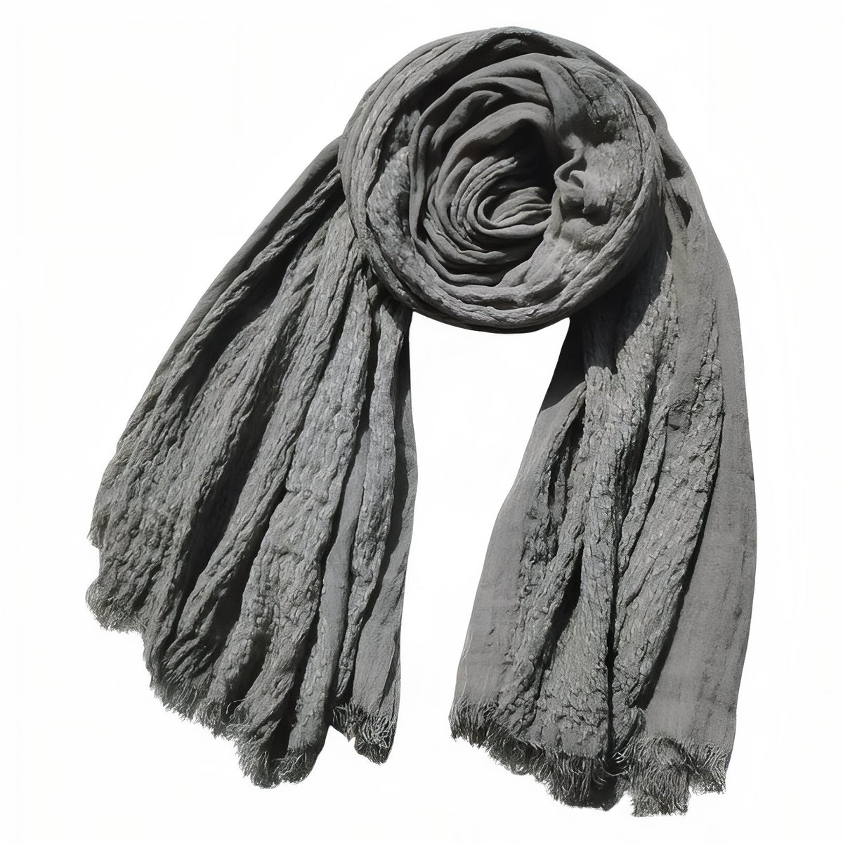 Echarpe Chèche Touareg - Gris Sauge - 200*100cm