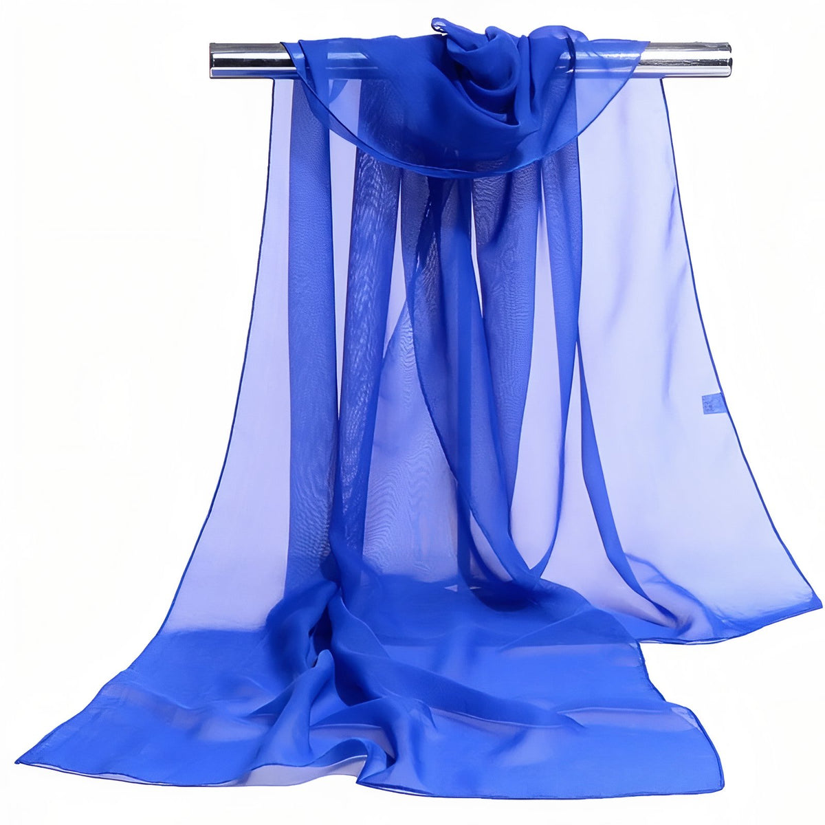 Châle de Soirée Femme - Bleu Royal - 160x50cm