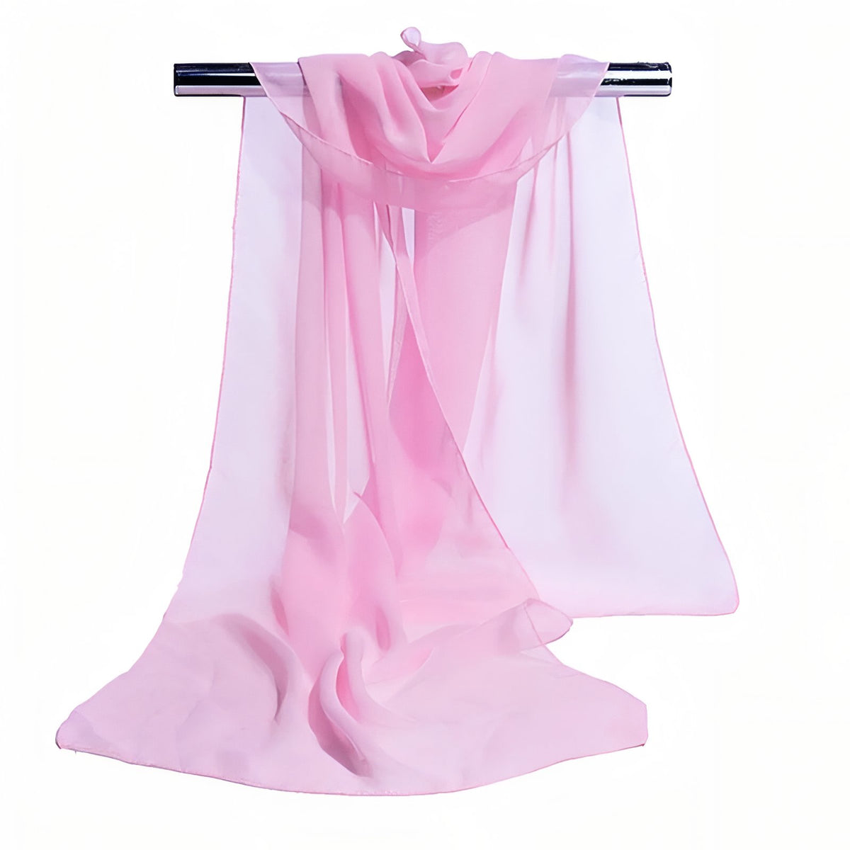 Châle de Soirée Femme - Rose Clair - 160x50cm