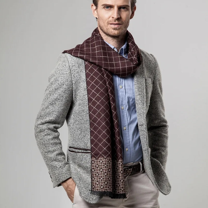 Echarpe Homme Noire 