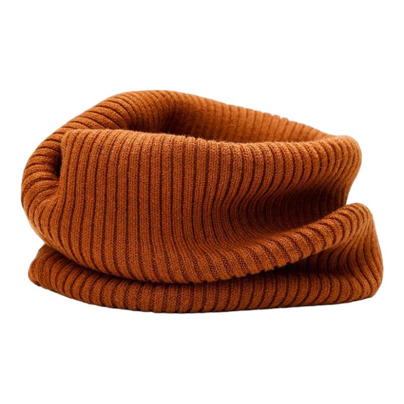 Snood Femme Chic Orange Brûlé 