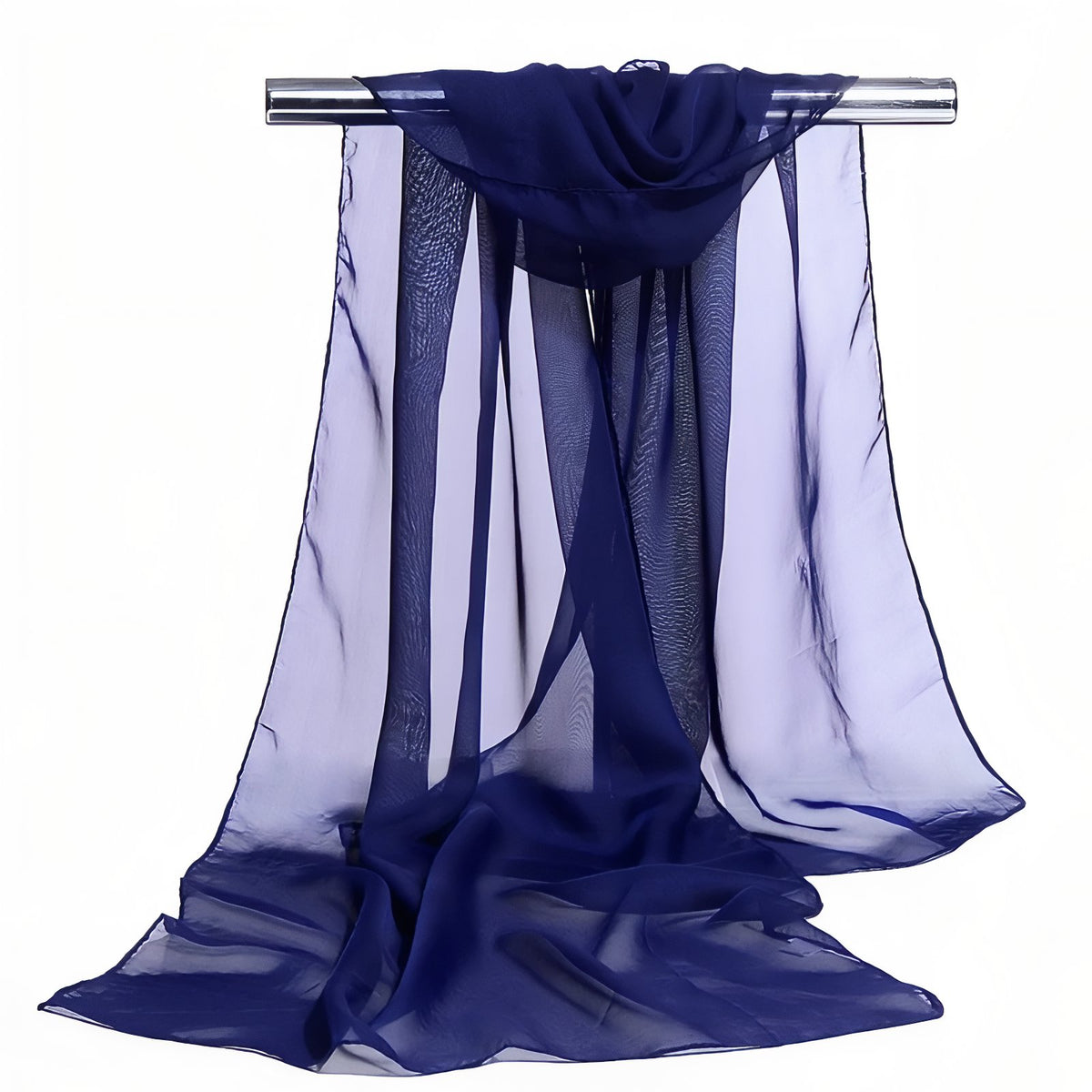 Châle de Soirée Femme - Bleu Marine - 160x50cm