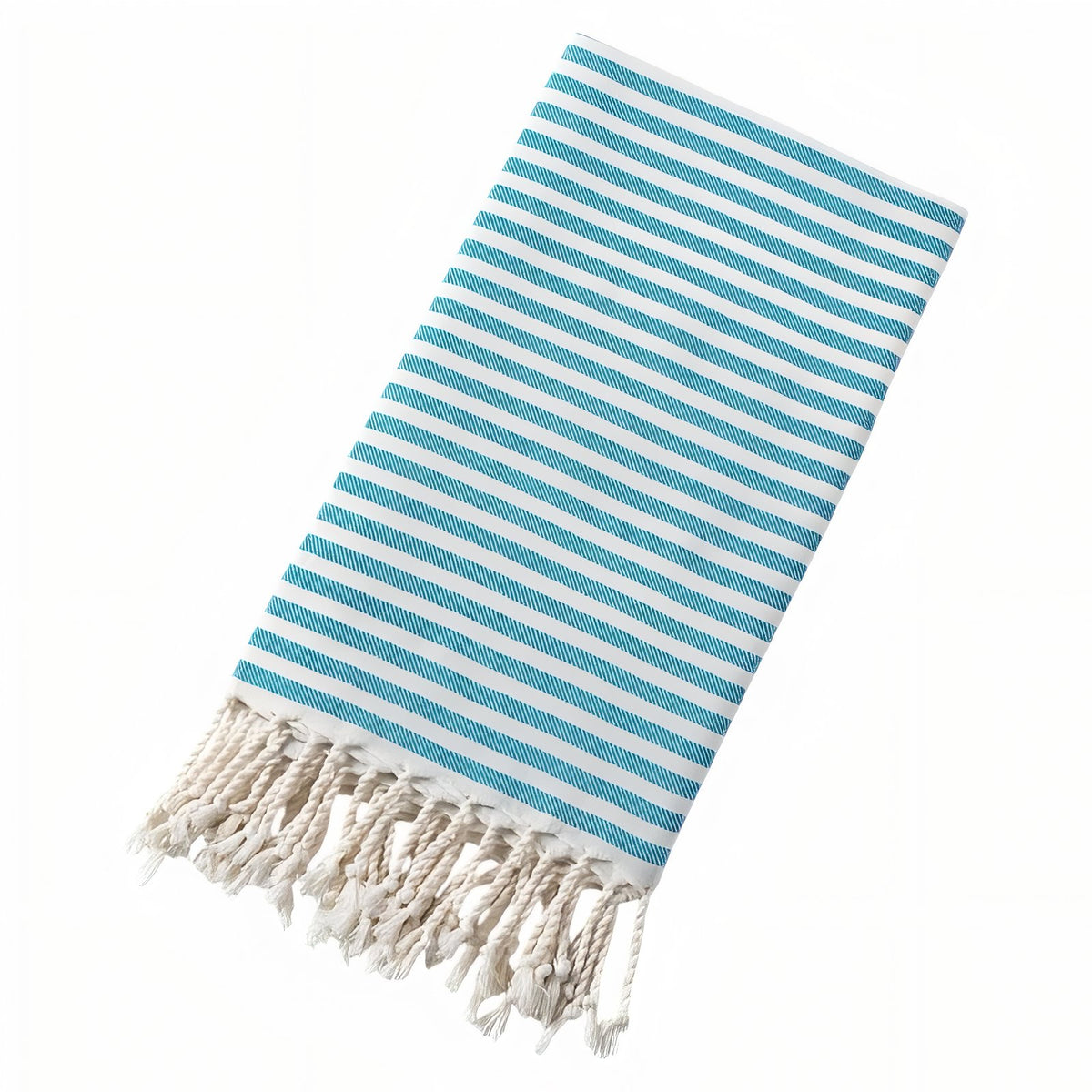 Fouta de Plage Coton - Bleu - 100*180cm