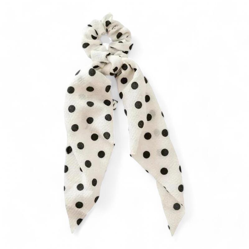 Chouchou à Pois Blanc et Noir 