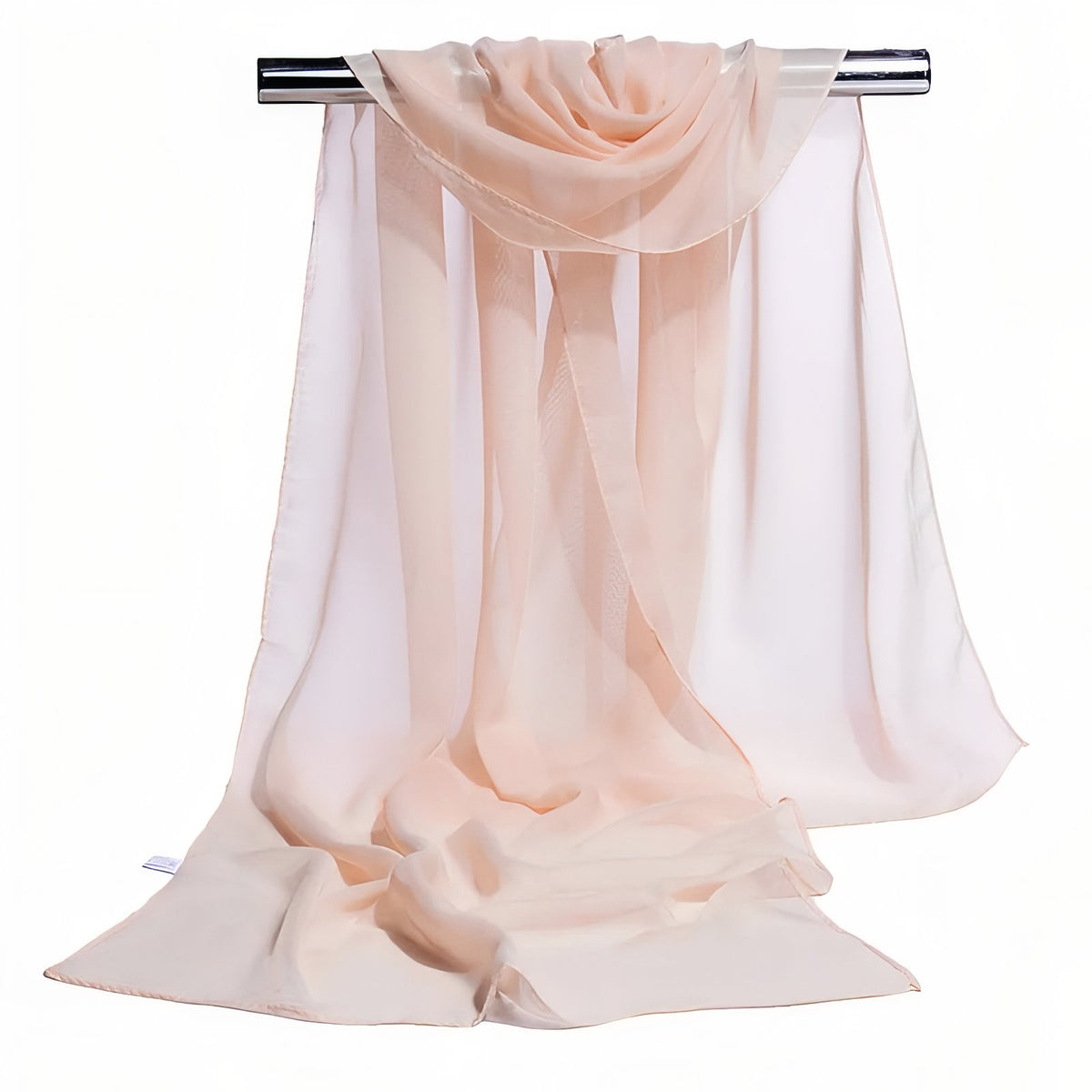 Châle de Soirée Femme - Pêche - 160x50cm