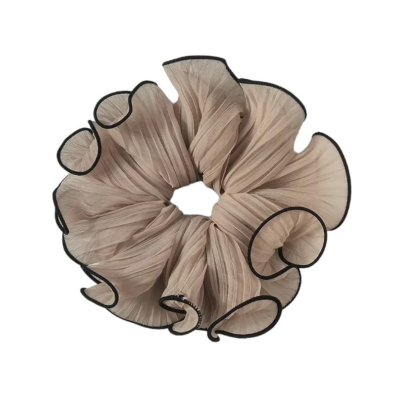 Chouchou Froufrou Beige et Noir 