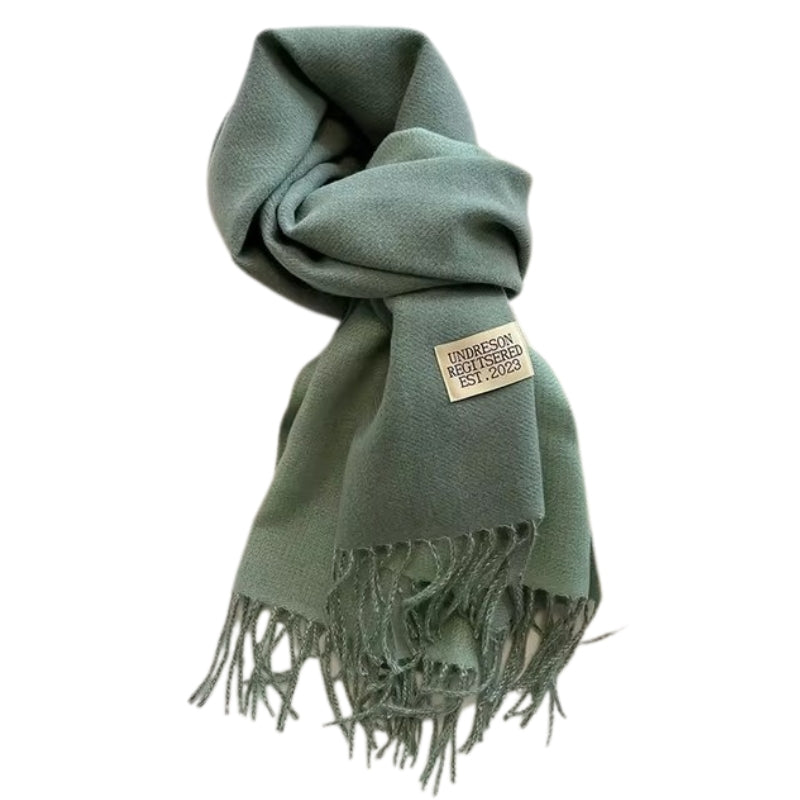 Echarpe Bicolore - Vert Sauge