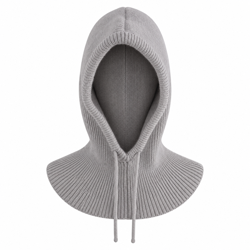 Echarpe Cagoule Gris 55-60cm