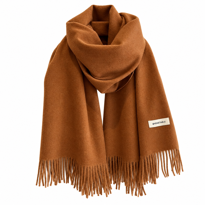 Echarpe Simple, coloris marron