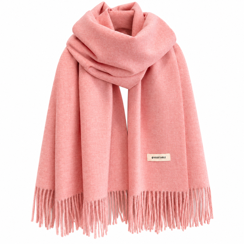 Echarpe Simple, coloris rose poudré