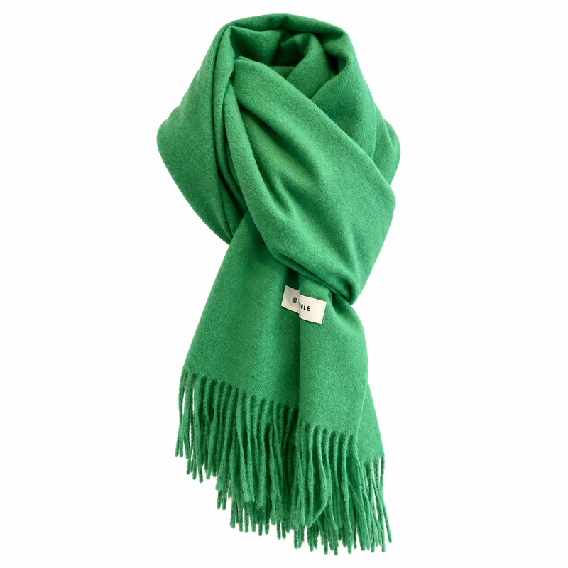 Echarpe Simple, coloris vert