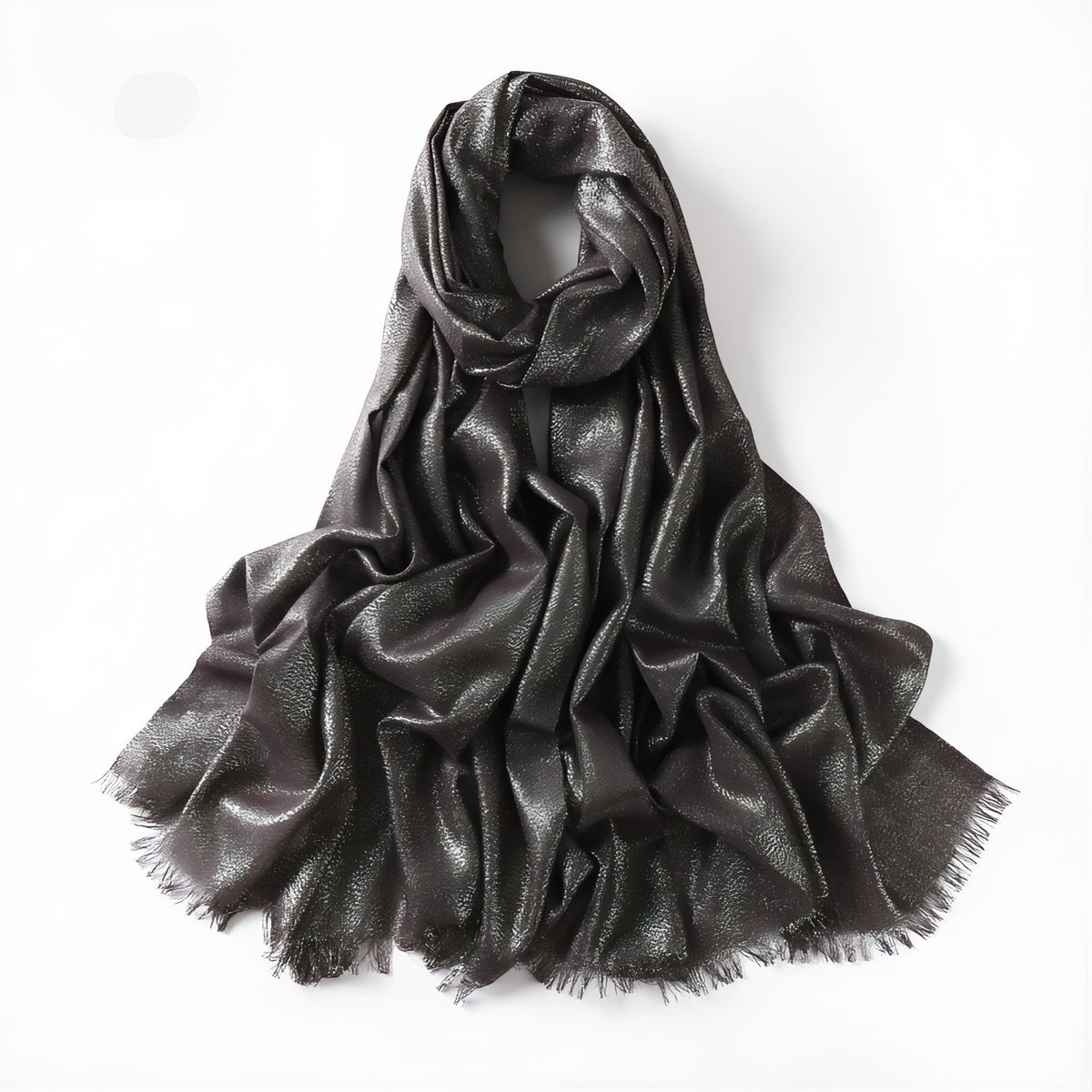 Echarpe Pailletée - Noir Métallisé - 200*80cm
