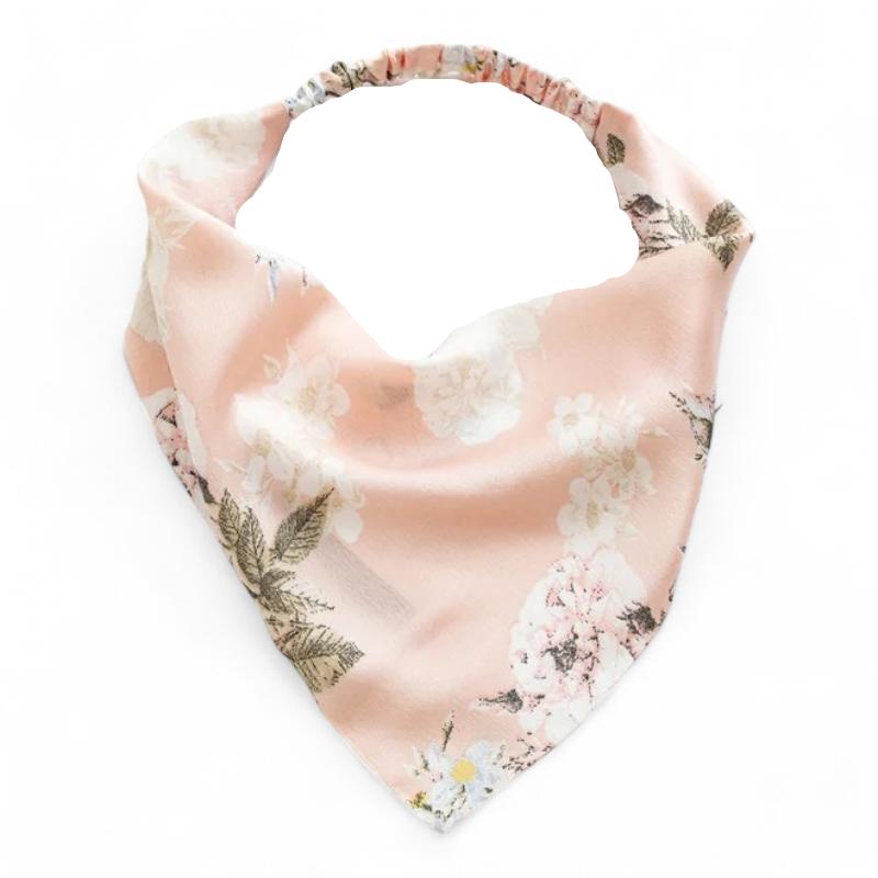 Bandeau Pour Les Cheveux Rose Pâle et Vert Clair 