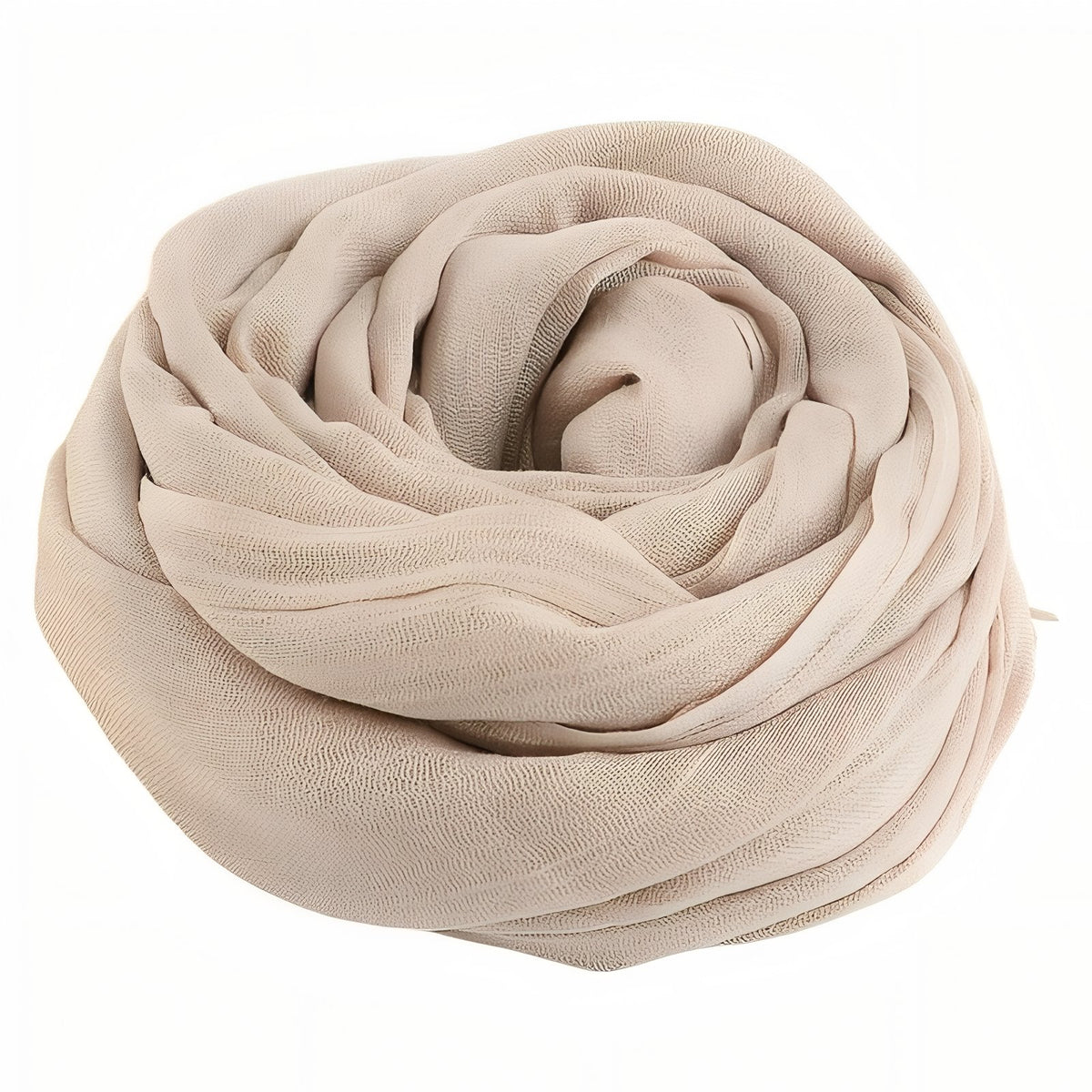 Chèche Coton De Lin Uni - Beige - 195*95cm