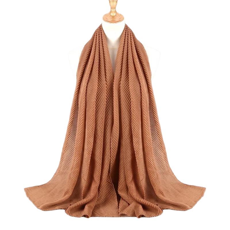 Foulard Etole Marron Clair 90*180cm